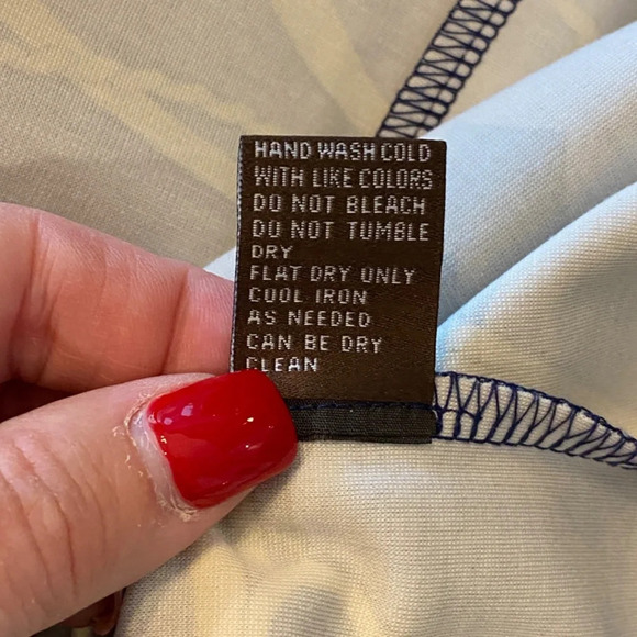 J. McLaughlin Campbell knit Mini Dress equestrian Navy Blue-Gold 33699 - Picture 9 of 10